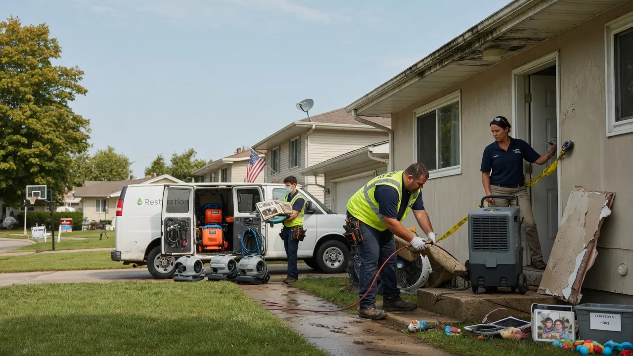 Water Damage Restoration in Chesterhill, OH near me